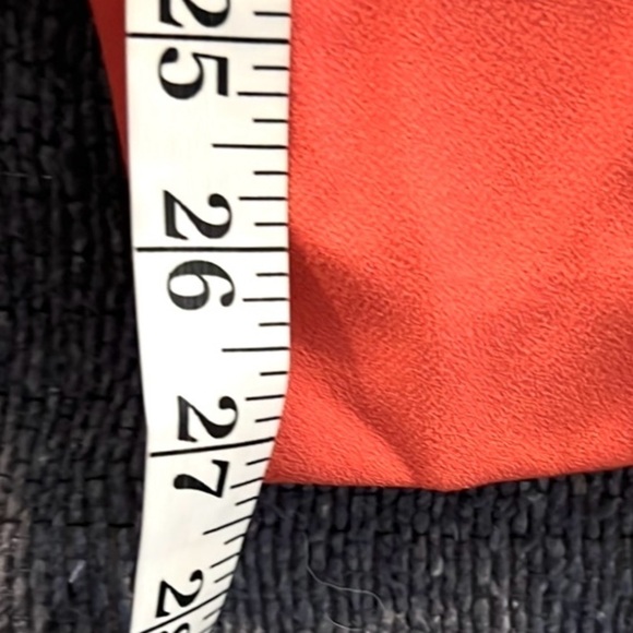 ELISABETTA FRANCHI,High-Waisted trousers in Tangerine, EUC Cropped,Size 40/4 - Picture 11 of 11